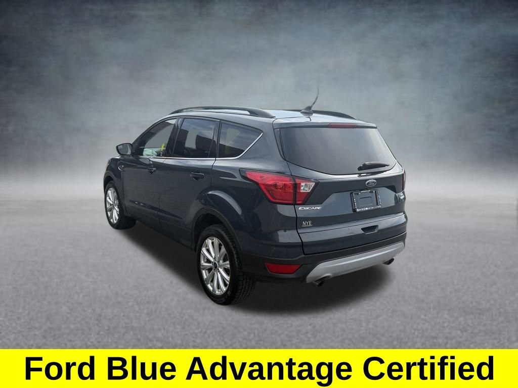 Certified Used 2019 Sea Green Ford SEL image 3