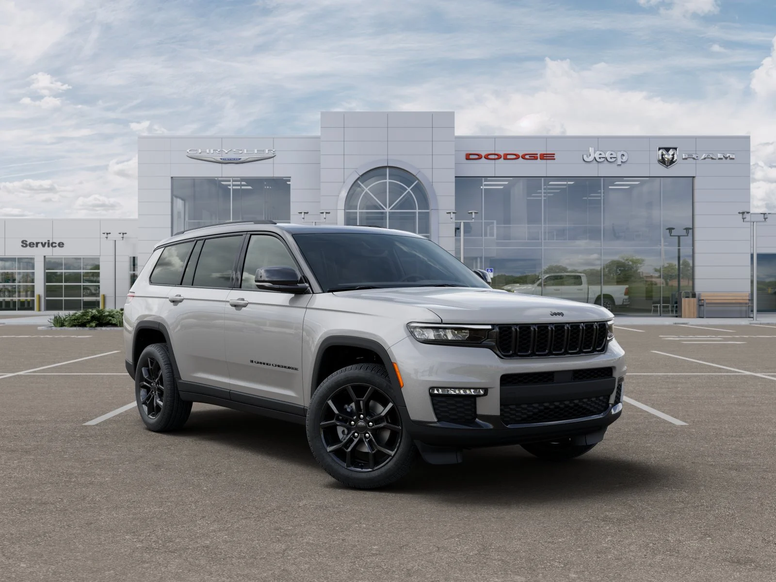 New 2025 Silver Zynith Exterior Paint Jeep Limited image 93