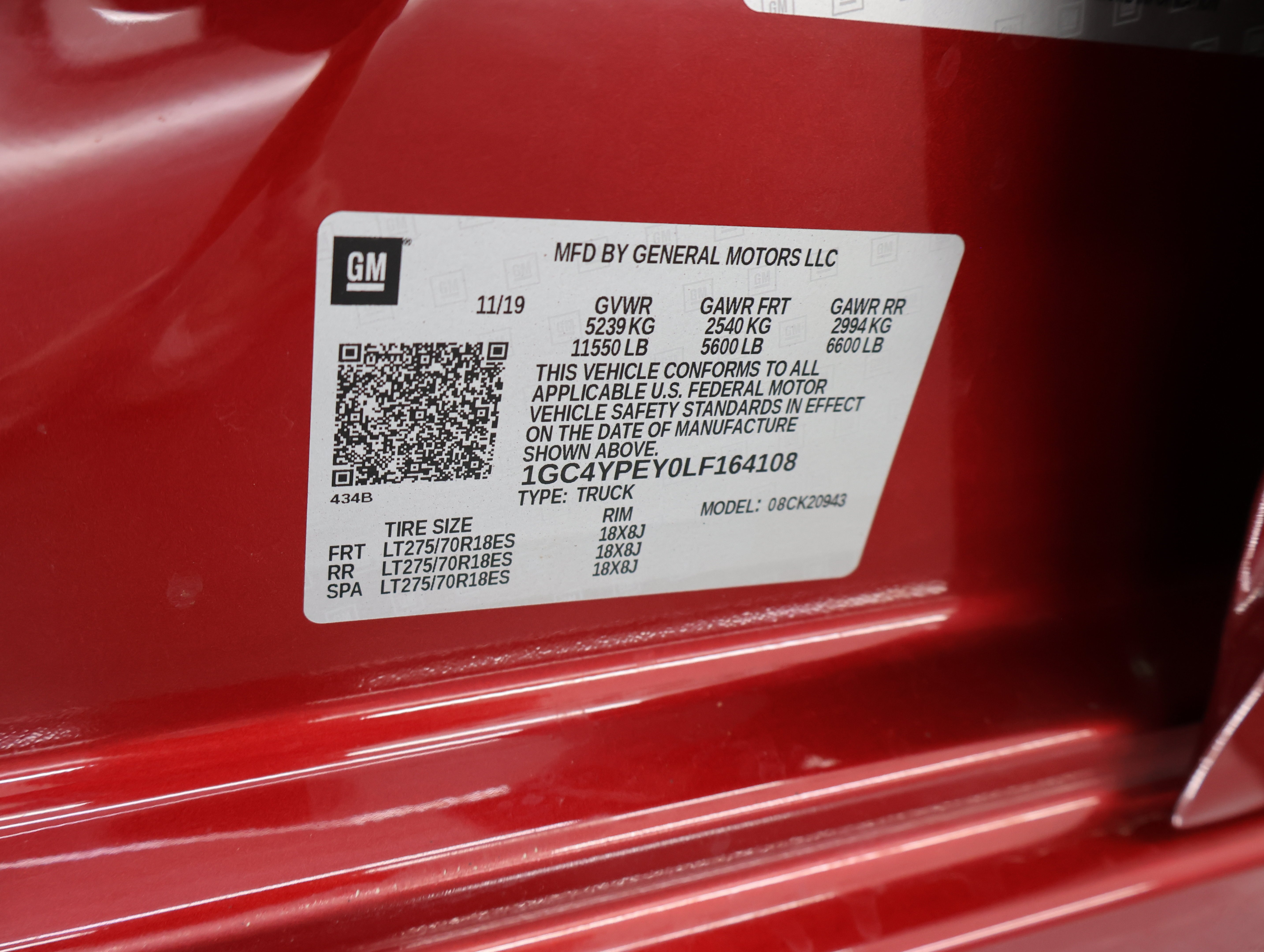 Used 2020 Cajun Red Tintcoat Chevrolet 4x4 Crew Cab LTZ: CREW-LONG-LTZ-6.6L DURAMAX-Z71-4WD- image 69