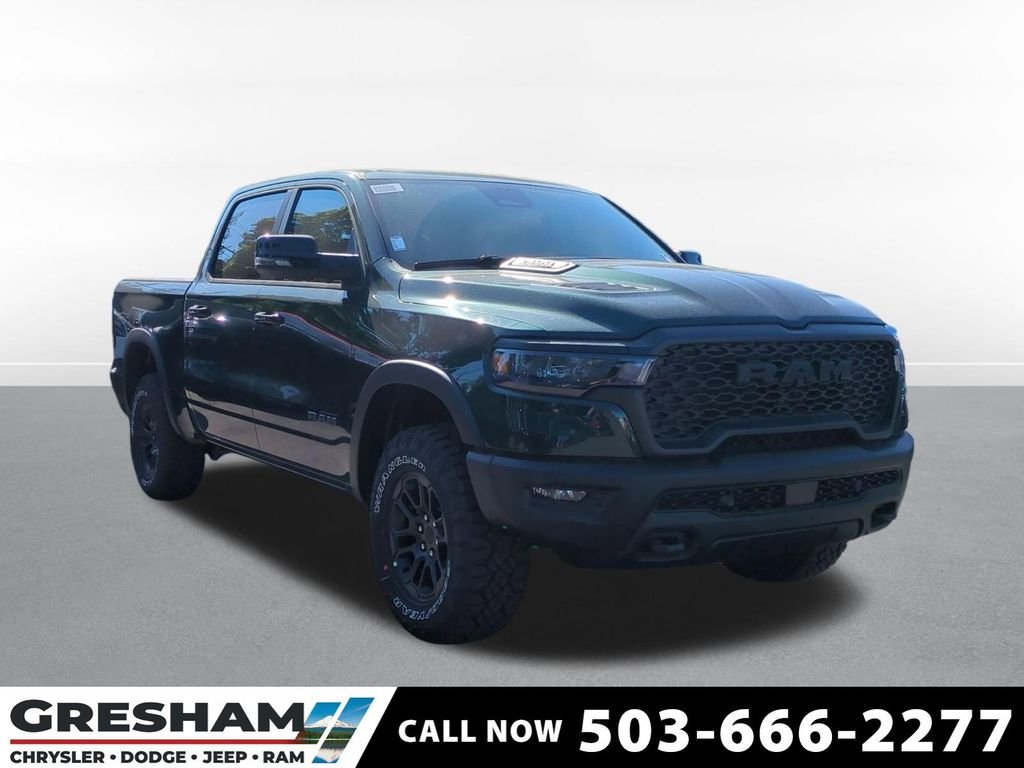 New 2026 Serrano-Green Metallic Exterior Paint RAM Rebel image 1