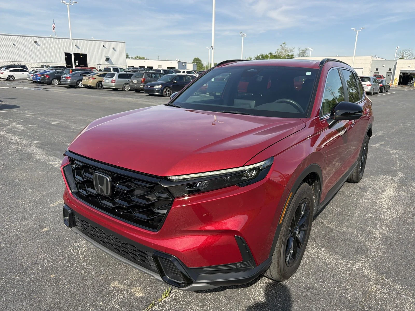 Used 2025 Red Honda Sport-L image 2