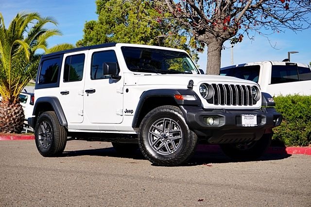 New 2026 Bright White Clear-Coat Exterior Paint Jeep Sport S image 2