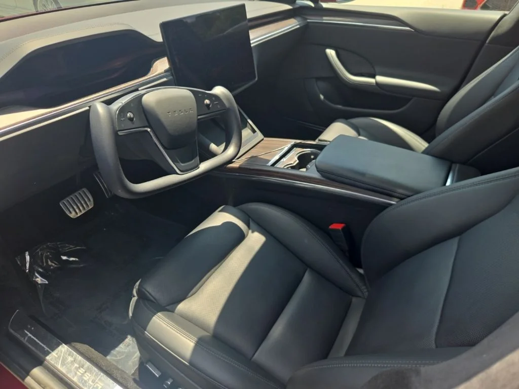 Used 2022 Red Tesla Base image 3