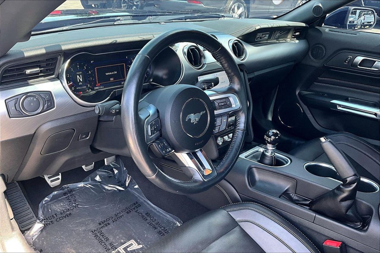 Used 2022 Shadow Black Ford GT Premium Fastback image 18