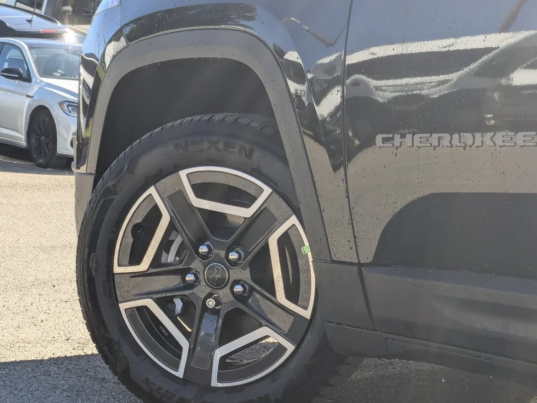 New 2026 Black Jeep Limited - - Panoramic Sunroof - Leatherette Seats - Power Liftgate - Wireless Charge & More! image 9