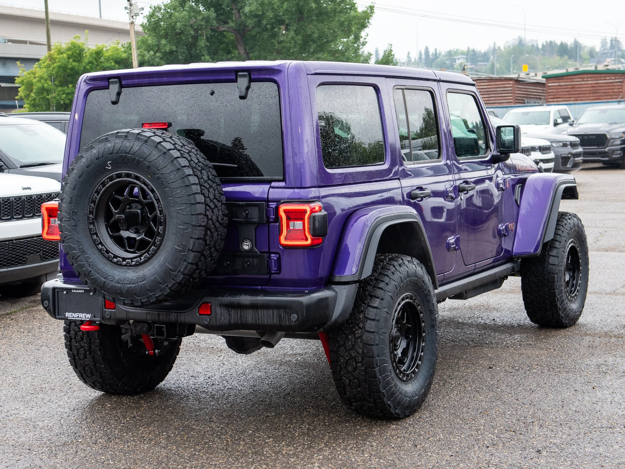 New 2026 reign Jeep Rubicon X* 4 Door 4x4, KMC Wheels, Steel Bumpers, Nappa Leather image 7