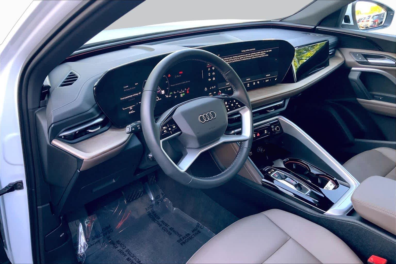 Used 2025 Glacier White Metallic Audi Premium image 18