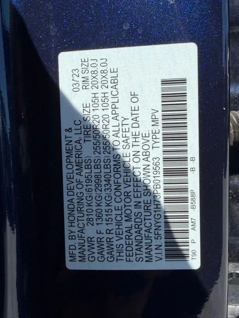 Used 2023  Honda Touring image 32