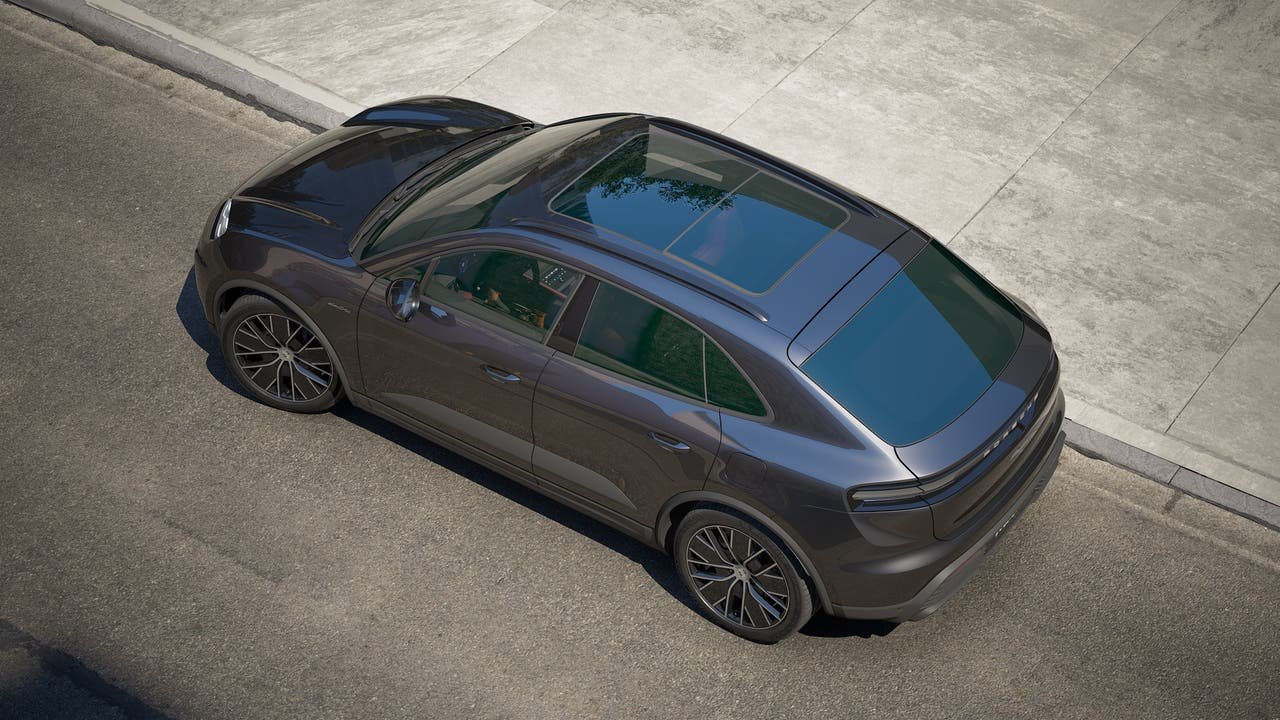 New 2027 Volcano Grey Metallic Porsche Electric image 4