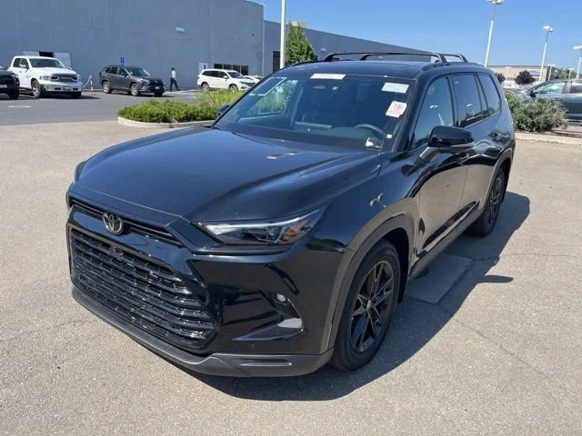 Certified Used 2026 Midnight Black Metallic Toyota Hybrid Nightshade Edition image 1