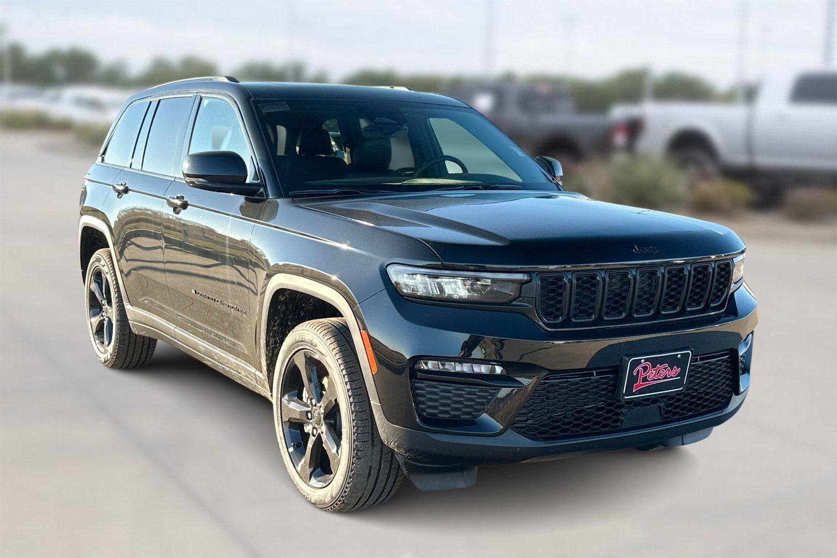 New 2025 Diamond Black Crystal Pearlcoat Jeep Limited image 1