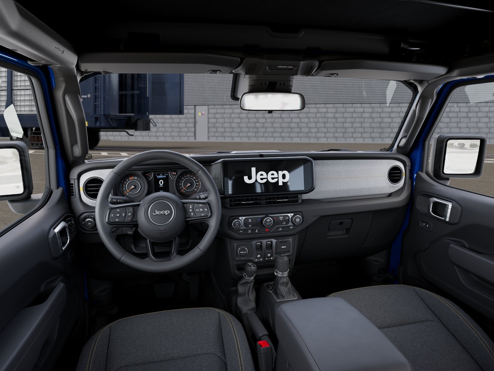 New 2026 Hydro Blue Pearl-Coat Exterior Paint Jeep Sport S image 40