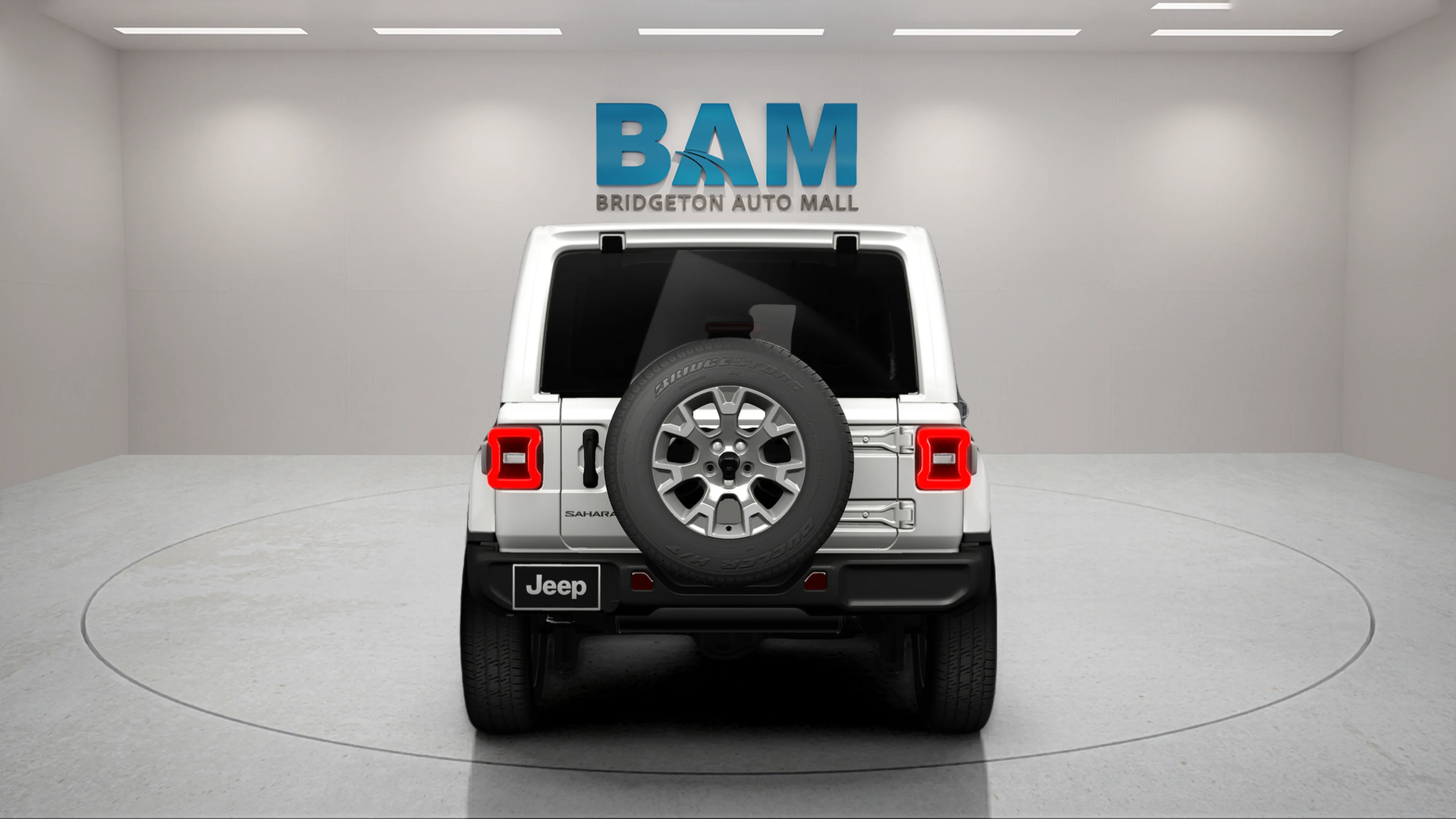 New 2026 Bright White Clearcoat Jeep Sahara image 8