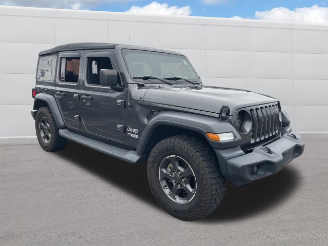 Used 2019 Gray Jeep Unlimited Sport S image 9