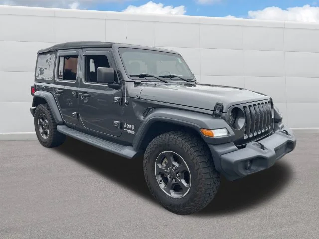 Used 2019 Gray Jeep Unlimited Sport S image 9