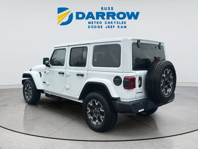 New 2026 White Jeep Sahara image 3