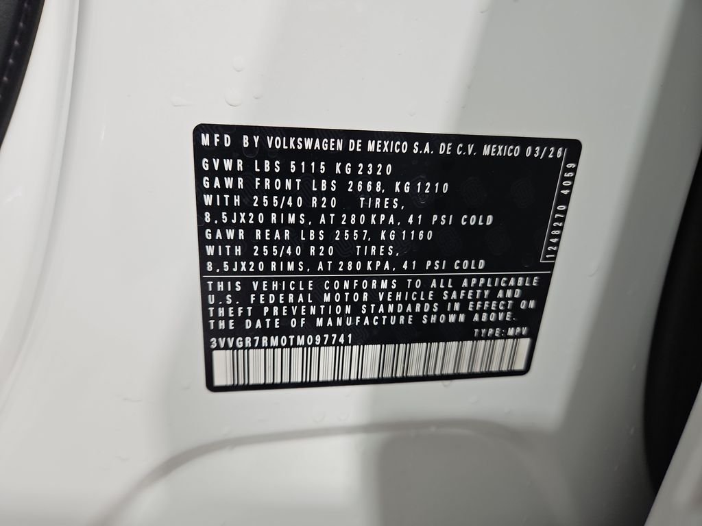 New 2026 White/off-white Volkswagen SE R-Line Black image 29