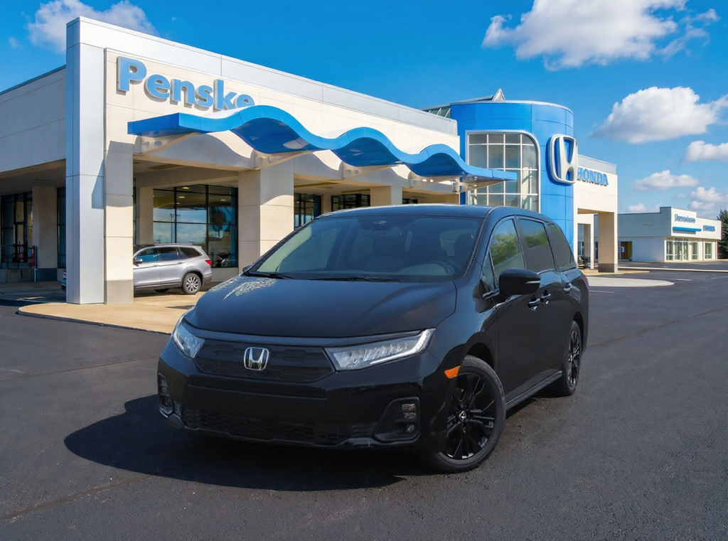 New 2026 Crystal Black Pearl Honda Sport-L image 1
