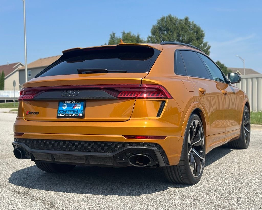 Used 2023 Orange Audi 4.0T image 7