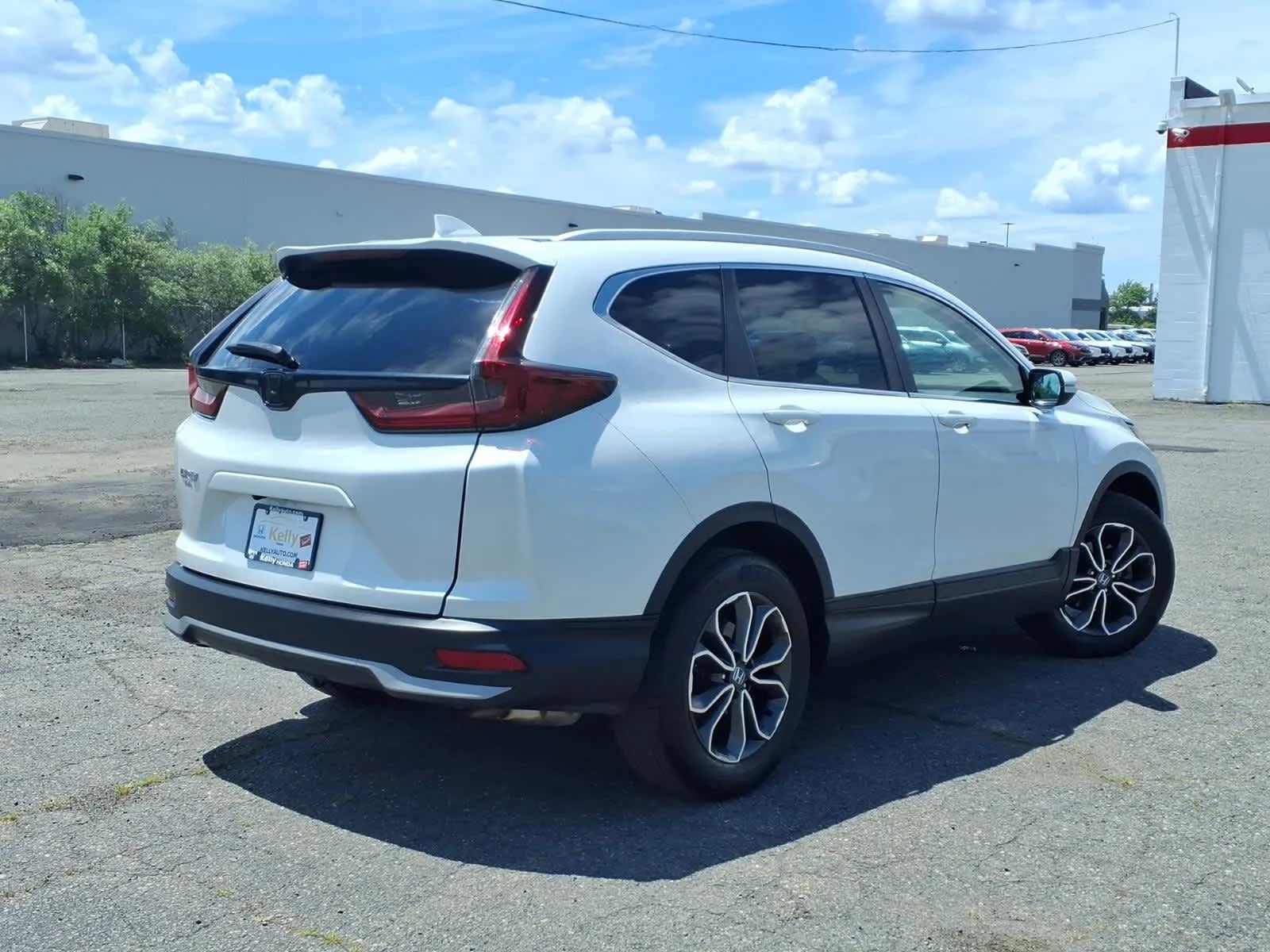 Certified Used 2022 Platinum White Pearl Honda EX-L image 5