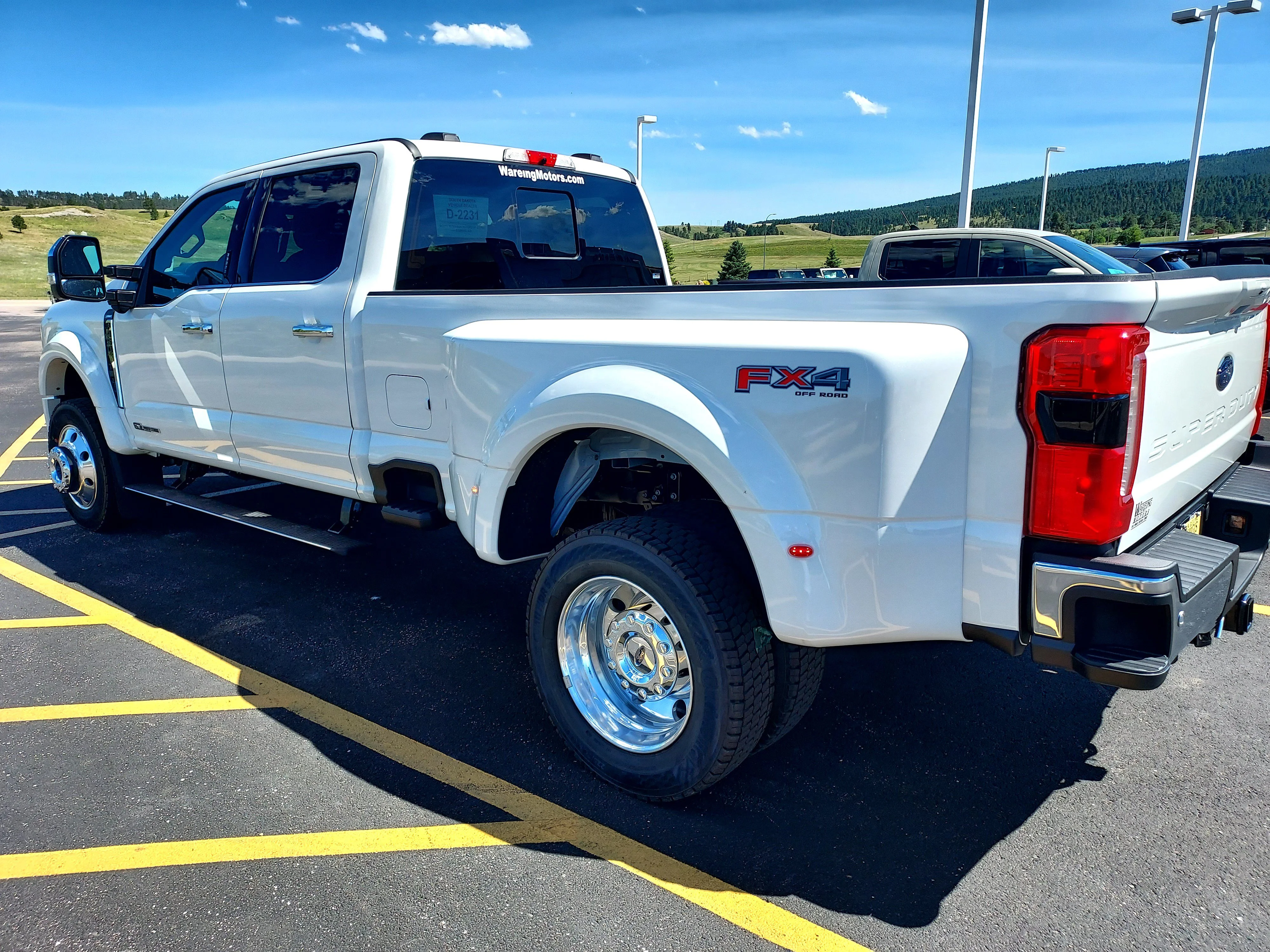 New 2026 Star White Metallic Tri-Coat Ford LARIAT image 6