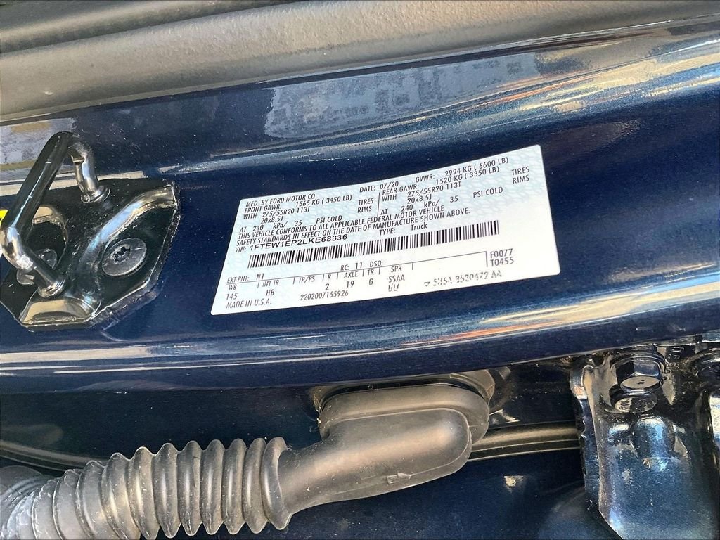 Used 2020 Blue Ford Lariat image 37