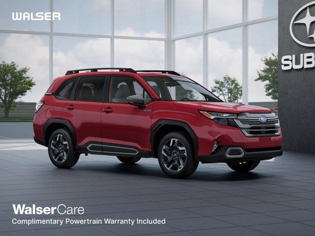 New 2026 CRIMSON RED PEARL Subaru Limited Hybrid image 1