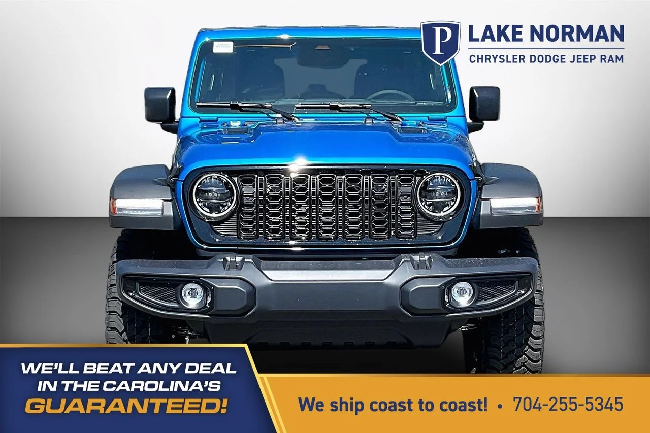 New 2026 Hydro Blue Pearlcoat Jeep Willys image 3
