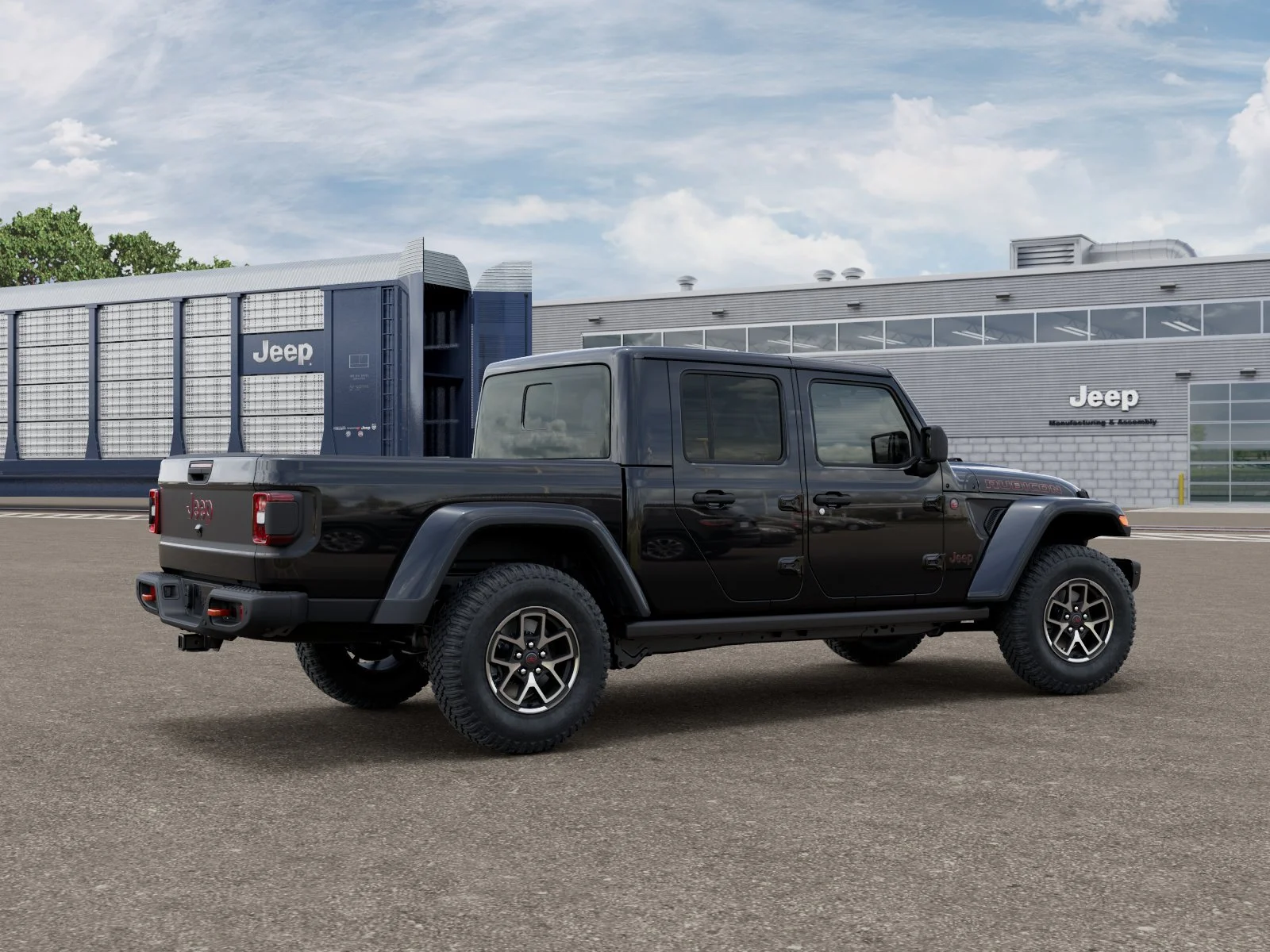 New 2026 Black Clear-Coat Exterior Paint Jeep Rubicon image 30