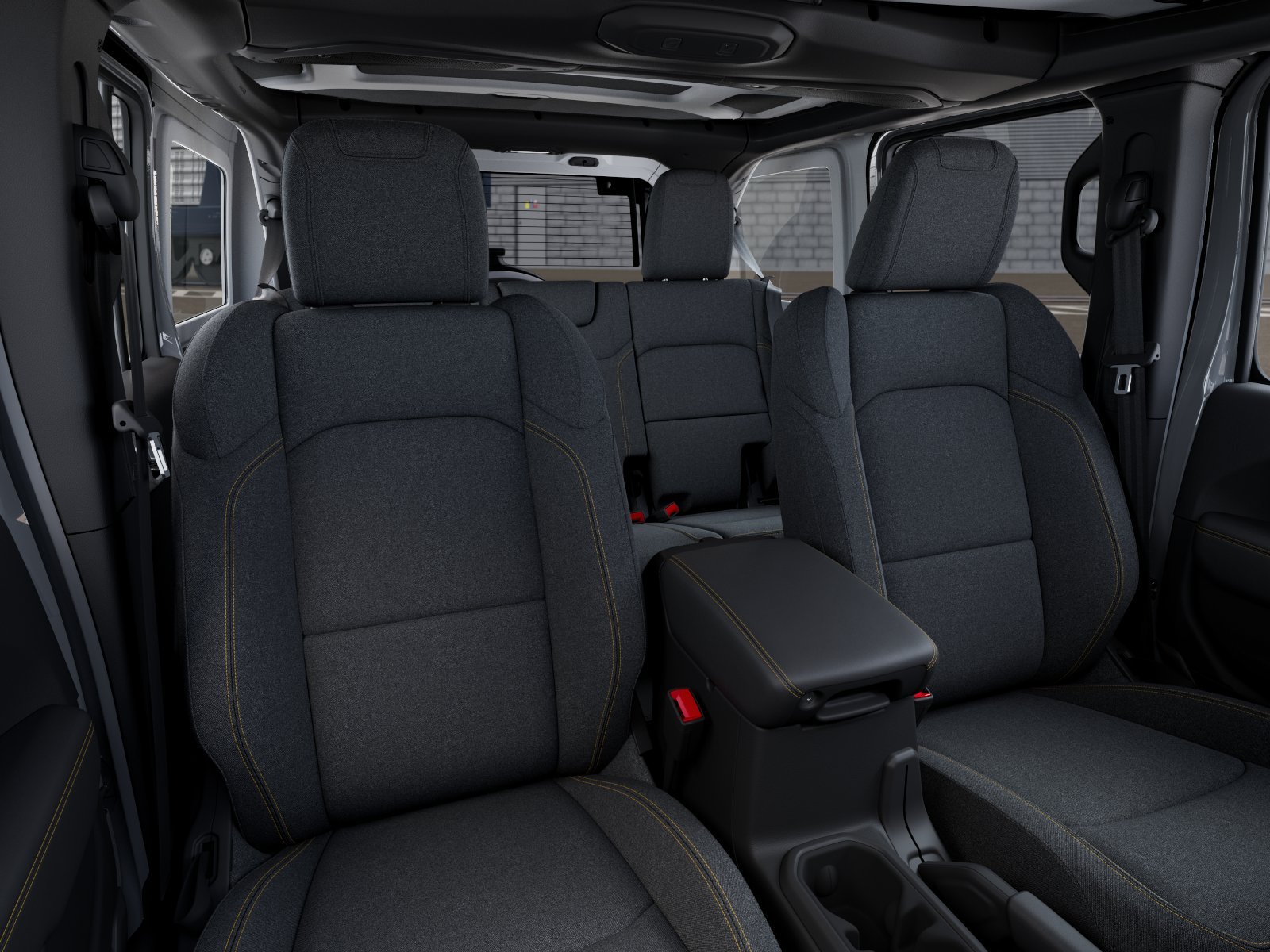 New 2027 Bright White Clear-Coat Paint Jeep Sahara image 9