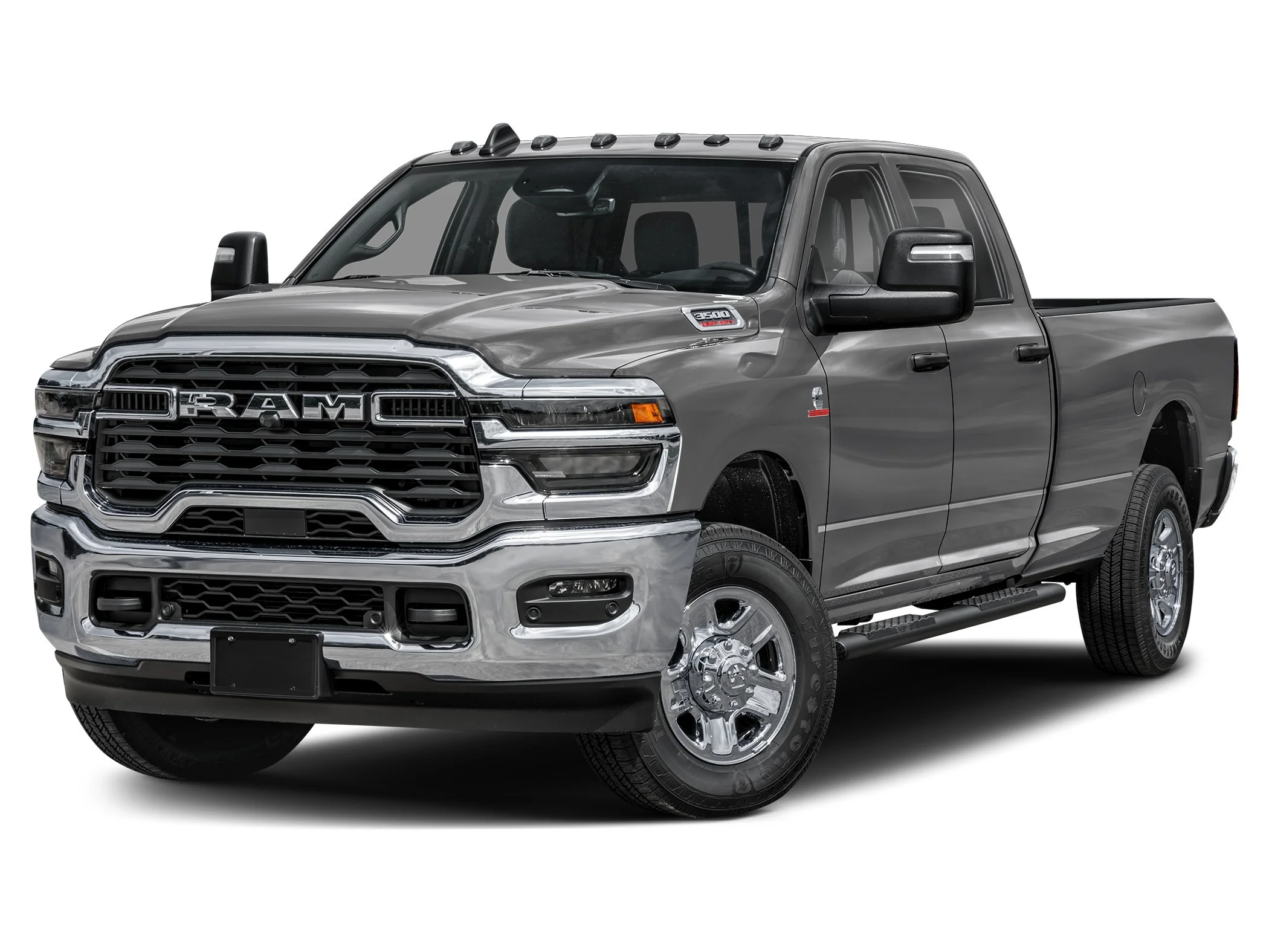 New 2027 Ceramic Gray Clear-Coat  Paint Ram TRADESMAN CREW CAB 4X4 8