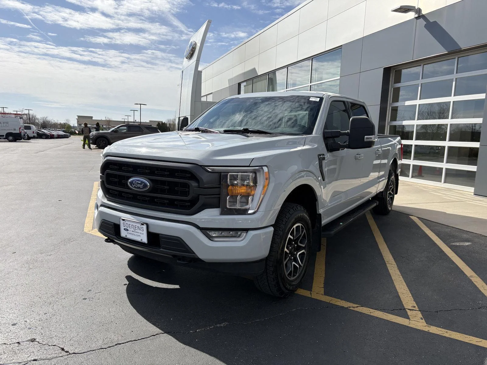 Certified Used 2023 Avalanche Gray Ford XLT image 3