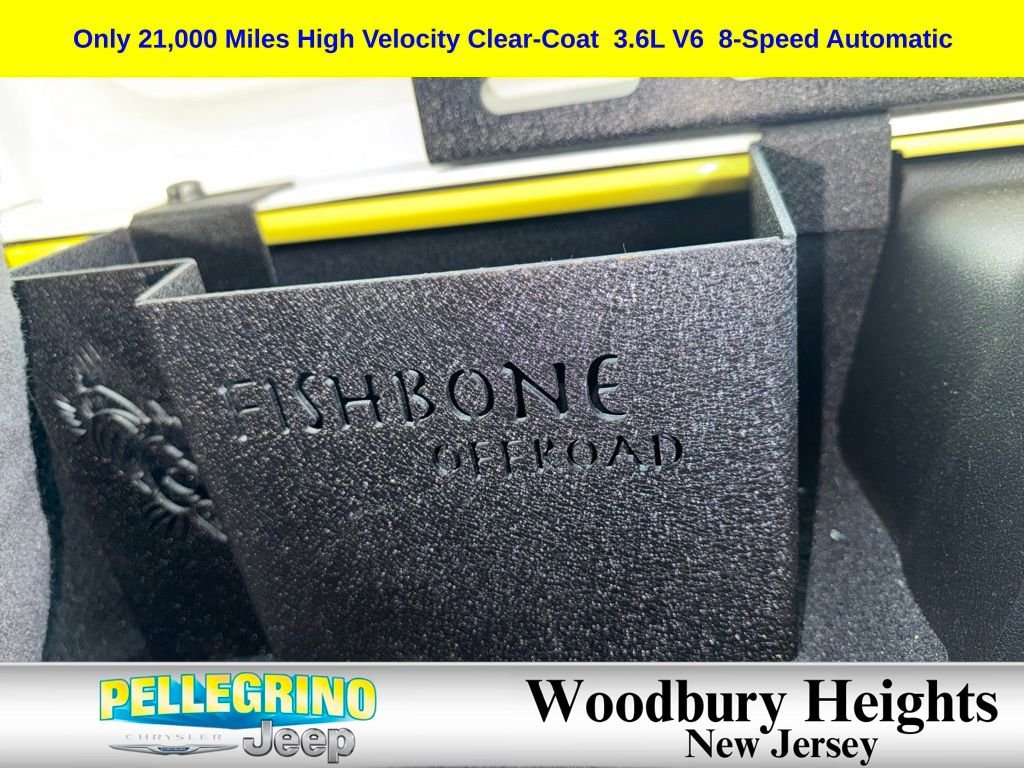 Certified Used 2022 Yellow Jeep Unlimited High Tide image 24
