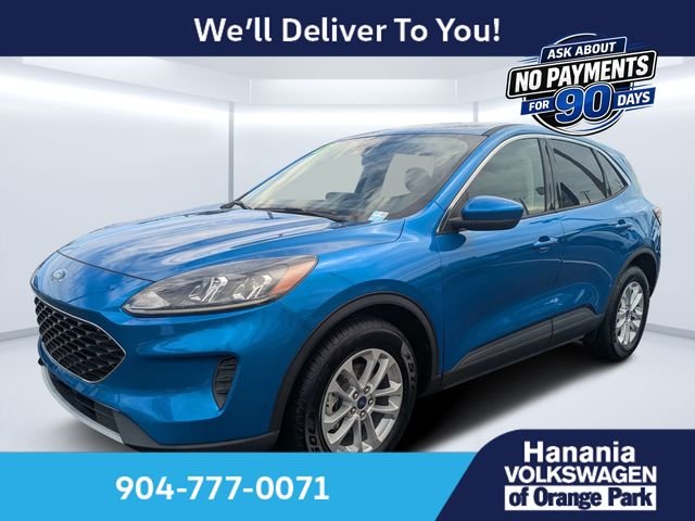 Used 2020 Blue Ford SE image 7