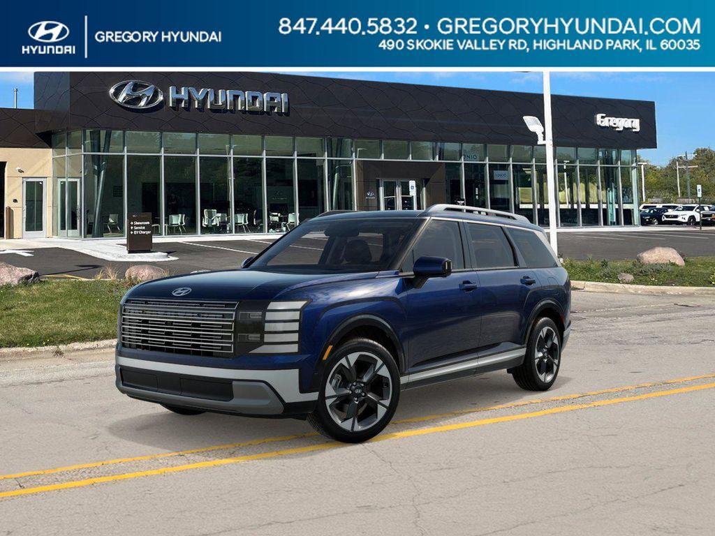 New 2026 Blue Hyundai Limited AWD image 1