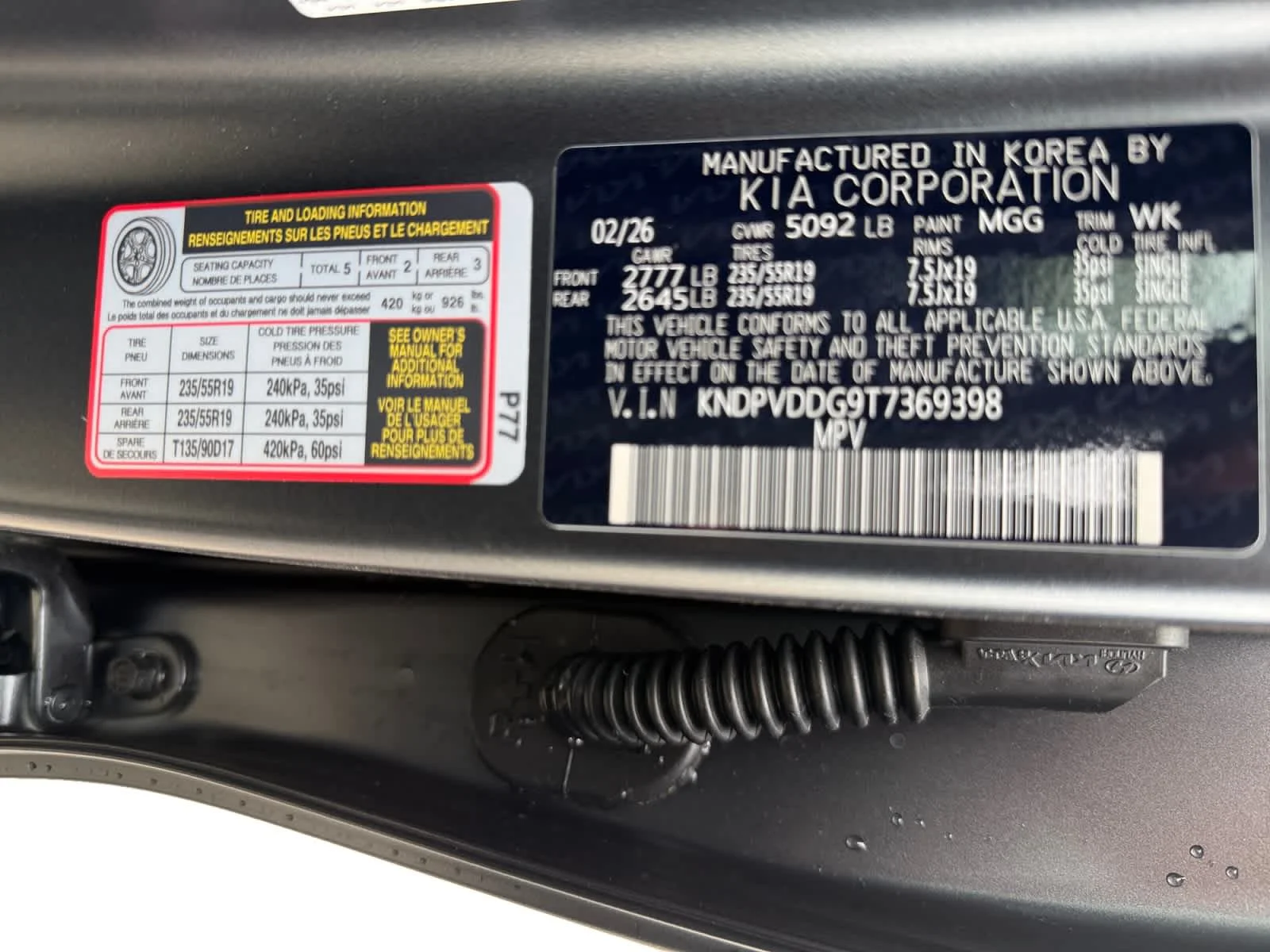 New 2026 Shadow Matte Gray Kia X-Line image 25