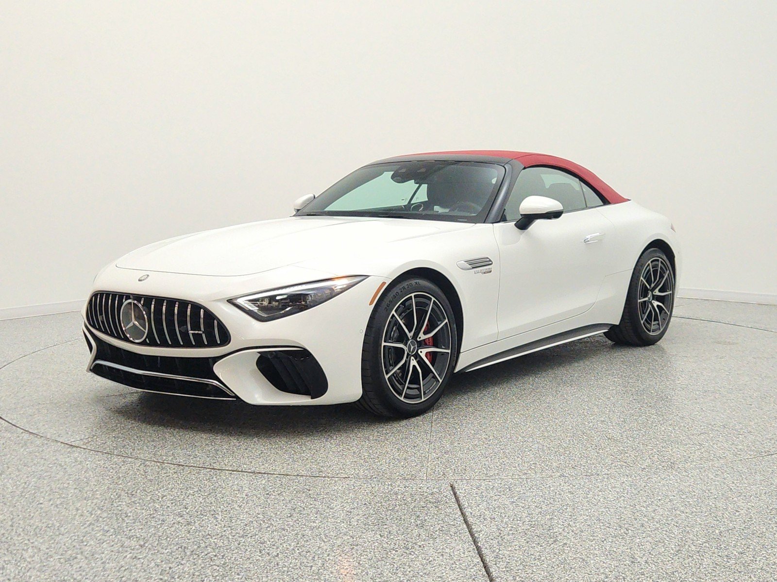 Certified Used 2023 MANUFAKTUR Moonlight White Metallic Mercedes-Benz AMG® SL 55 Roadster image 1