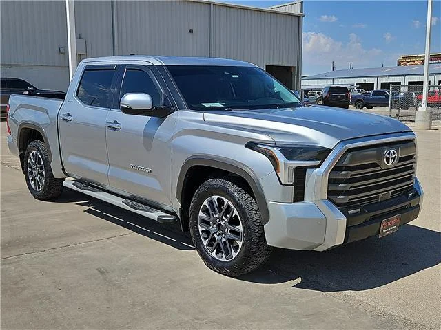 Used 2023 Celestial Silver Metallic Toyota Limited (A10) 4x4 CrewMax 5.5 ft. box 145.7 in. WB image 5