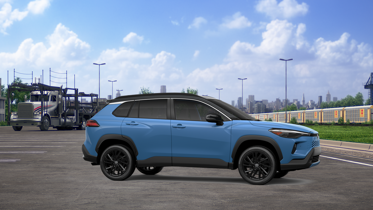 New 2026 Cavalry Blue Toyota Hybrid XSE image 13