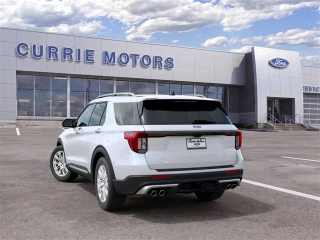 New 2027 Star White Metallic Tri-Coat Ford Platinum image 8