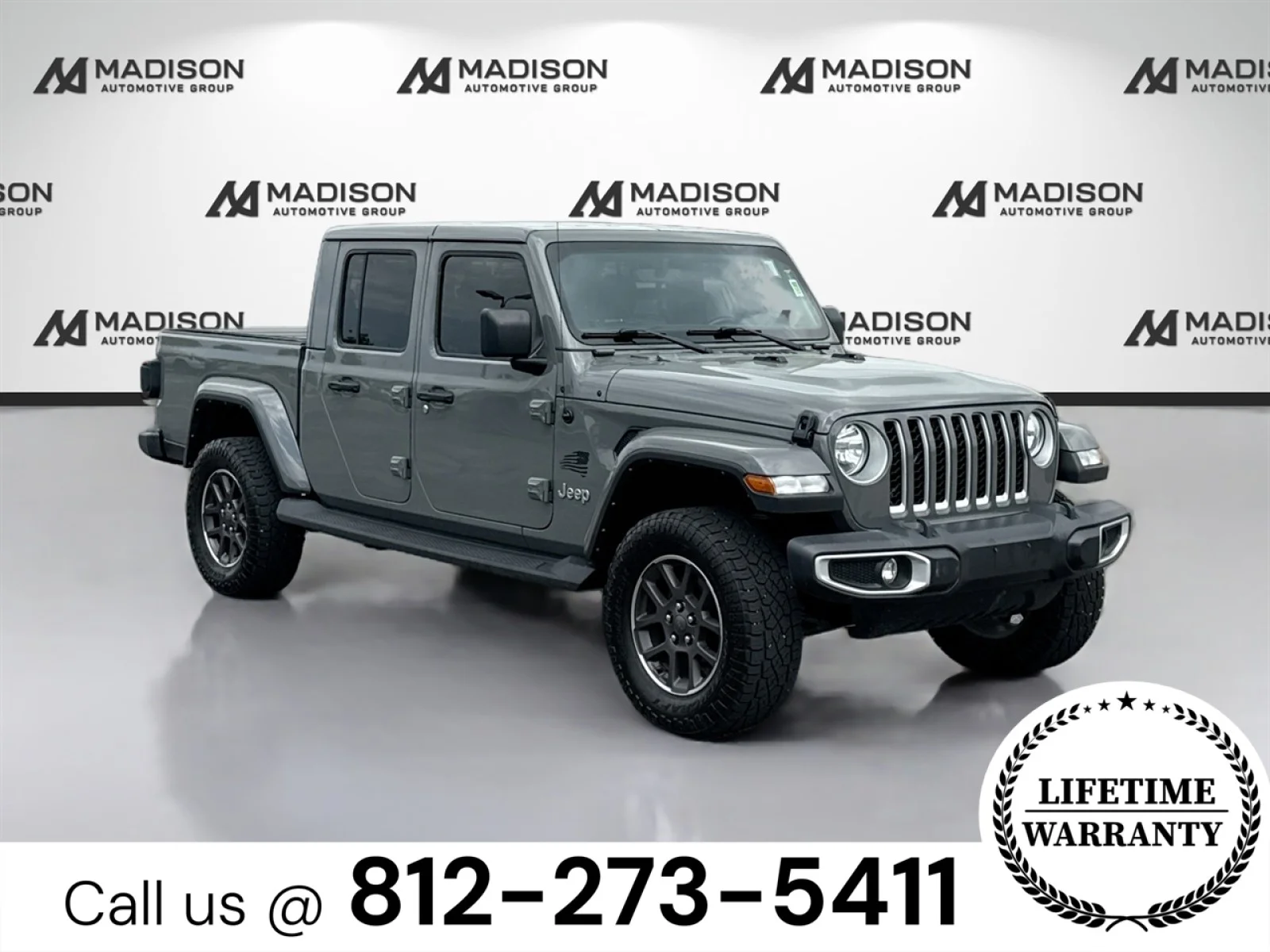 Used 2021 GRAY Jeep Overland image 3