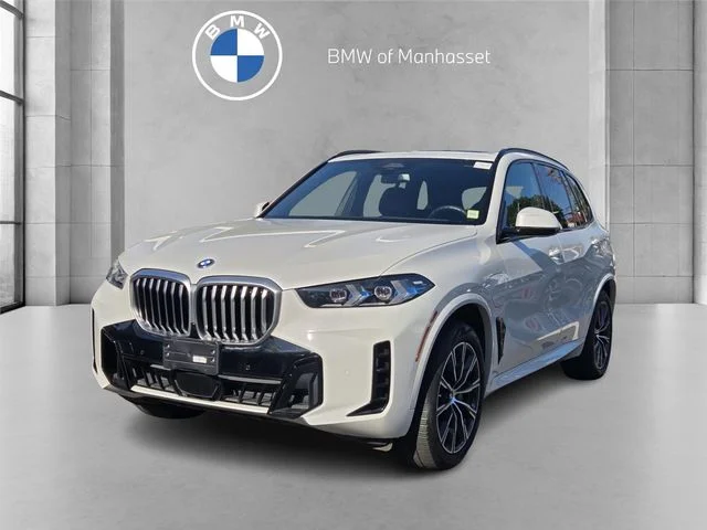 Certified Used 2024 Mineral White Metallic BMW xDrive50e image 1