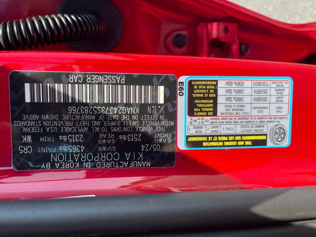 Used 2025 Red Kia LXS image 23