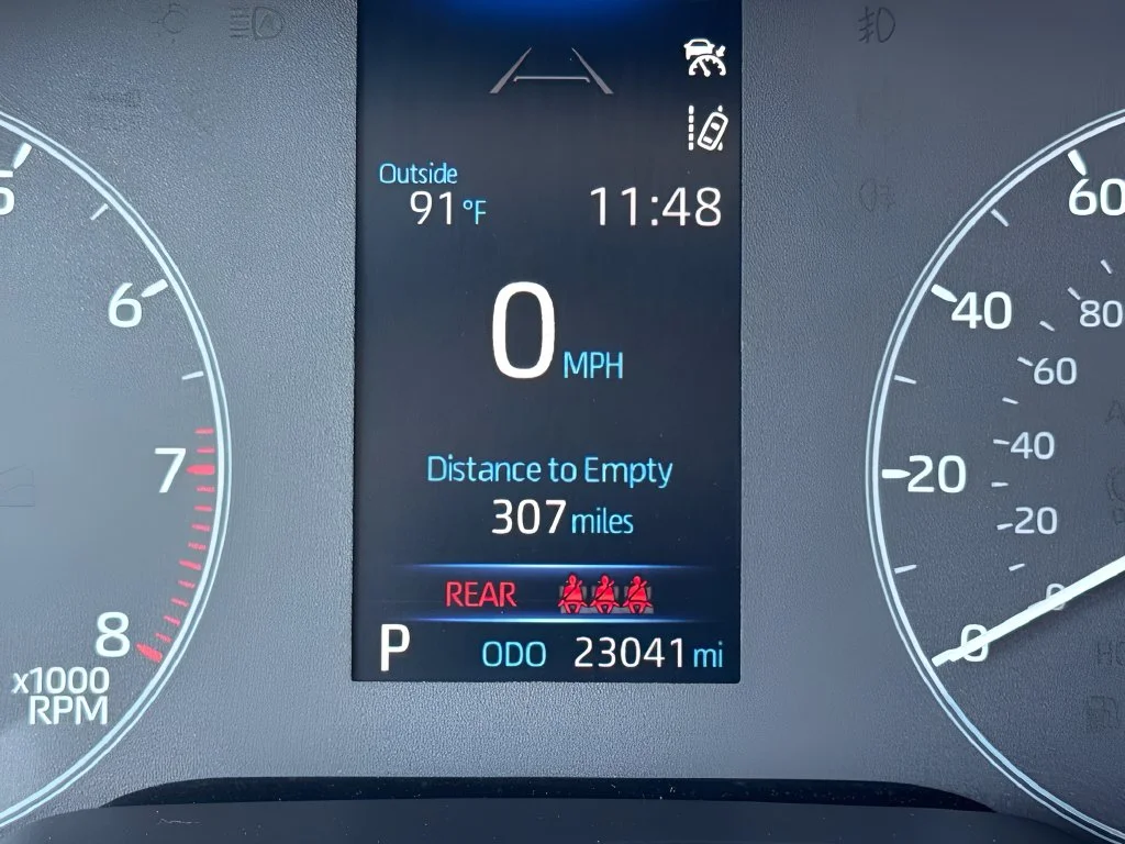 Used 2025 White Toyota LE image 20