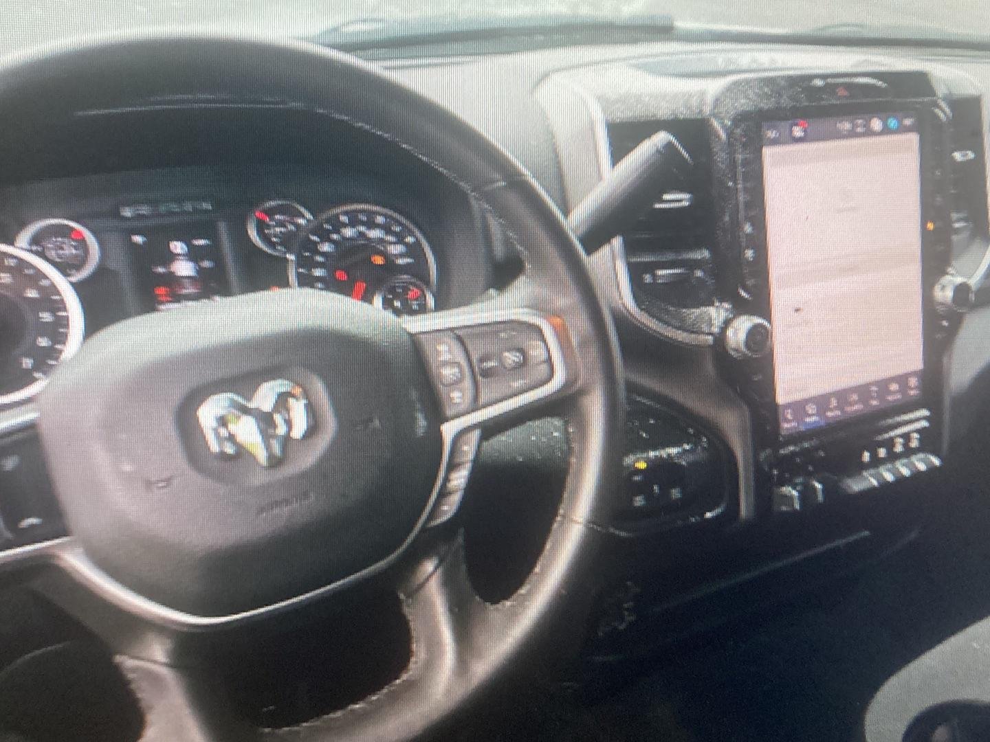 Used 2025 Bright White Clearcoat Ram Big Horn image 9