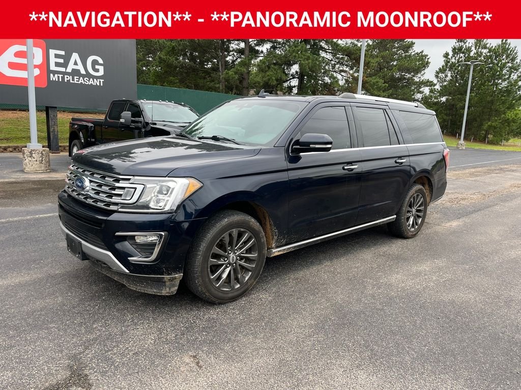 Used 2021 Antimatter Blue Metallic Ford Limited image 2