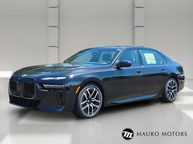 New 2026 Black BMW 740i xDrive image 7