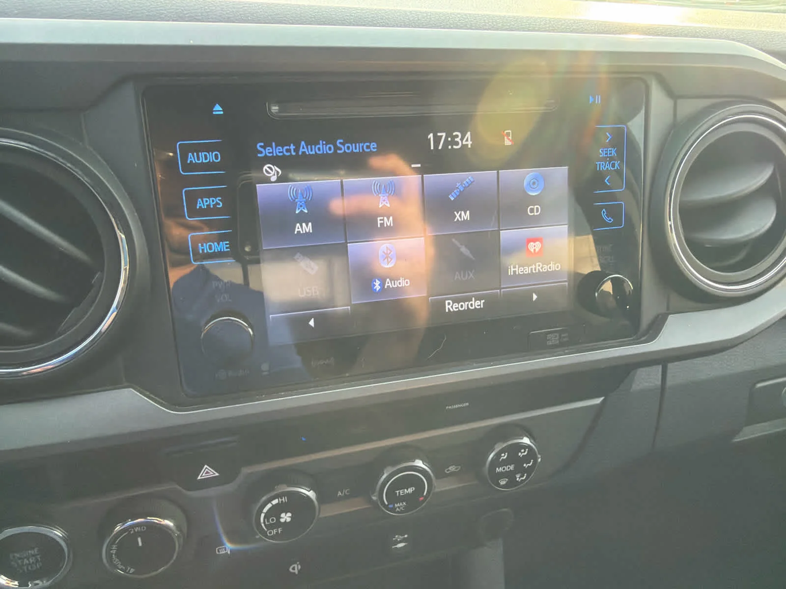 Used 2017 Silver Sky Metallic Toyota TRD Sport image 3