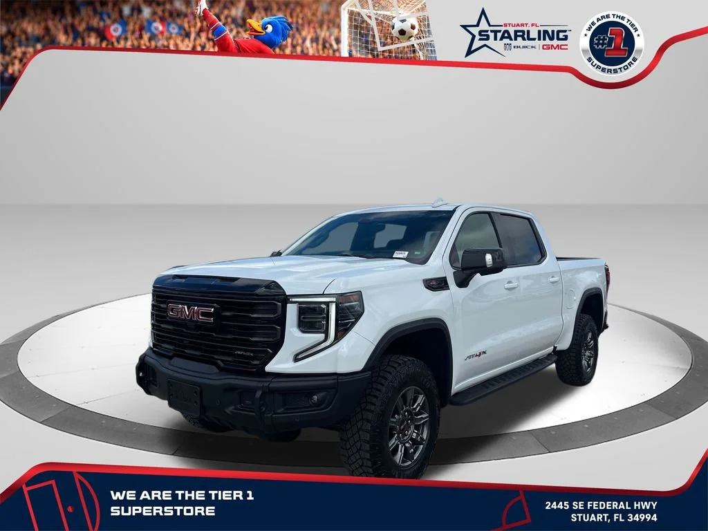 New 2026 Summit White GMC AT4X image 1