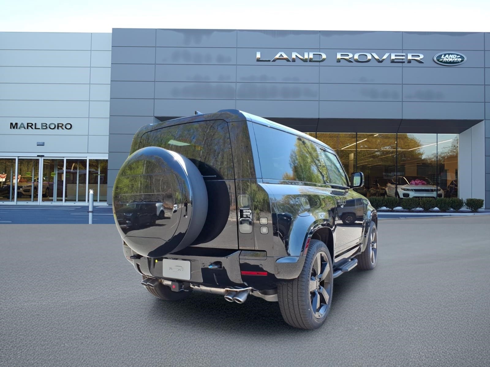 New 2026 Santorini Black Land Rover 90 V8 image 2